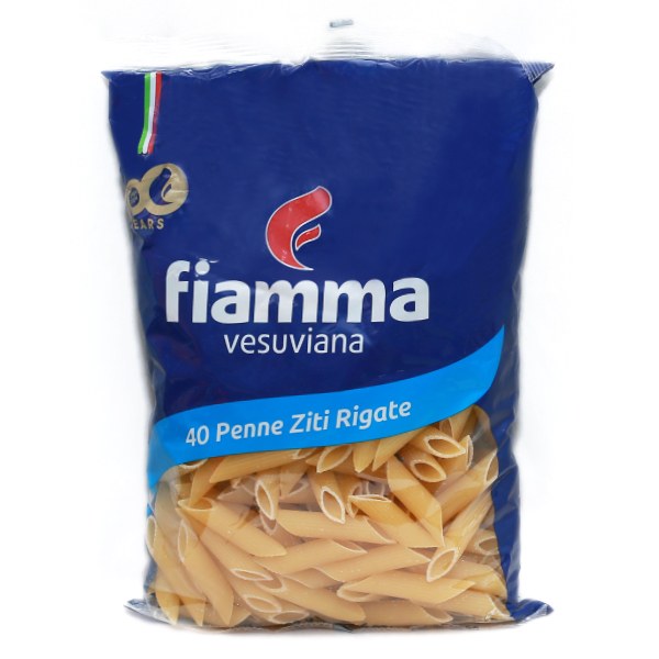Nui Ống Tre Fiamma Số 40 Penne Gói 500G