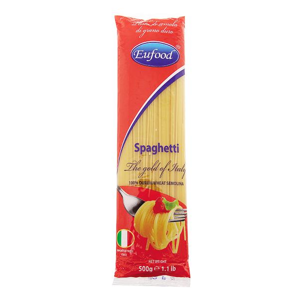 Mì Spaghetti Eufood Đỏ 500G