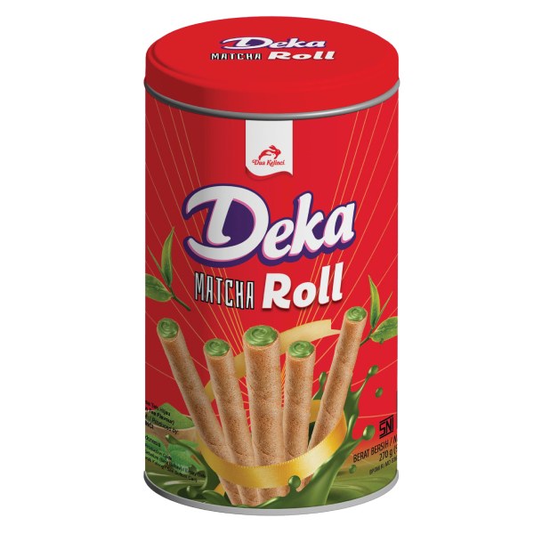 Bánh Xốp Ống Deka Matcha Hộp 270G