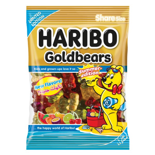 Kẹo Dẻo Haribo Goldbears Gói 80G