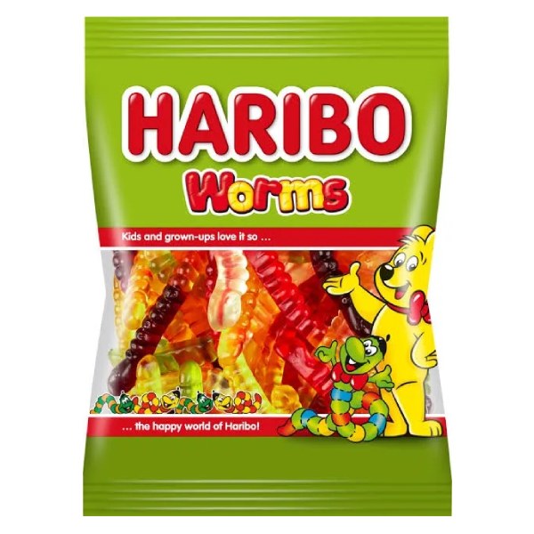Kẹo Dẻo Haribo Worms 80G