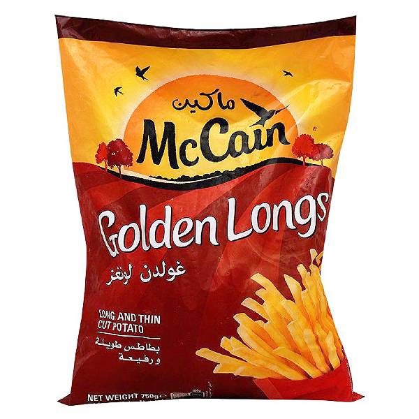 Khoai Tây Đông Lạnh McCain Golden Longs Gói 750G