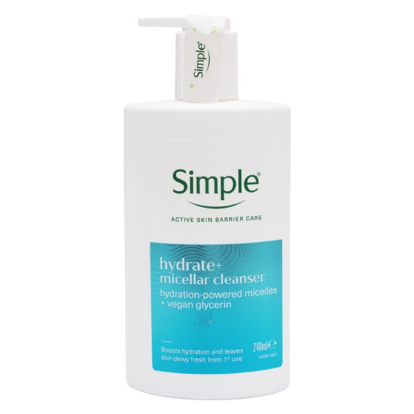 Sữa Rửa Mặt Simple Hydrate Cấp Ẩm 240Ml