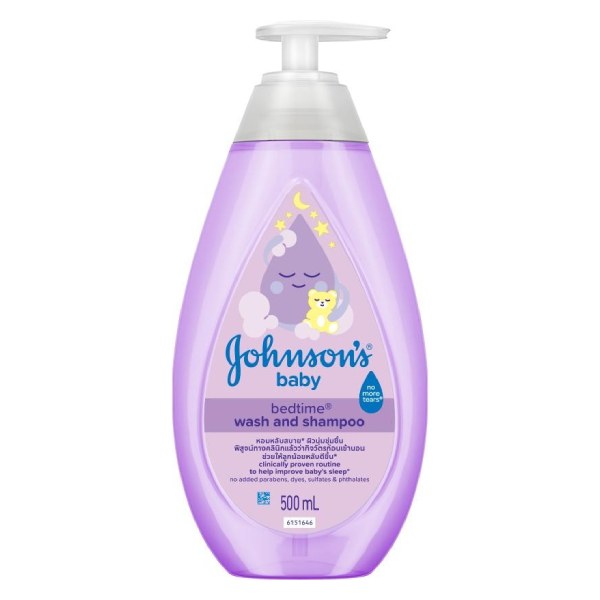 Sữa Tắm Gội Johnson's Baby Bedtime Bath 500Ml