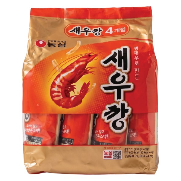 Snack Nongshim Tôm Gói 120G