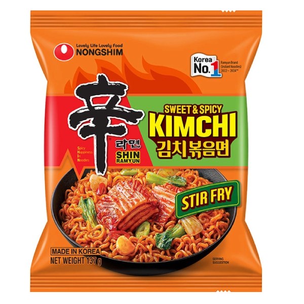Mì Xào Khô Shin Ramyun Kimchi Gói 137G