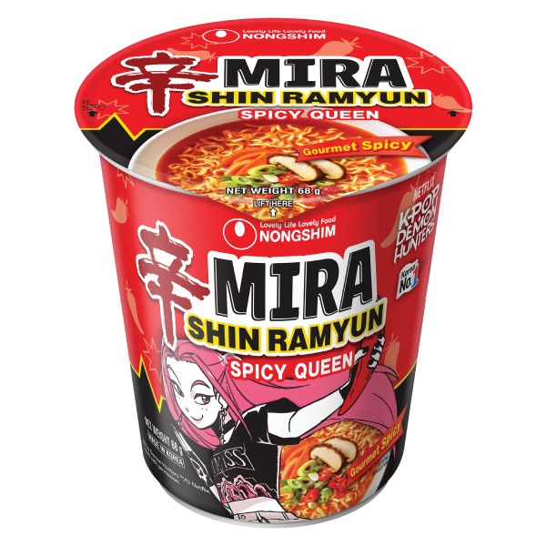 Mì Shin Ramyun Mira Spicy Queen Ly 68G