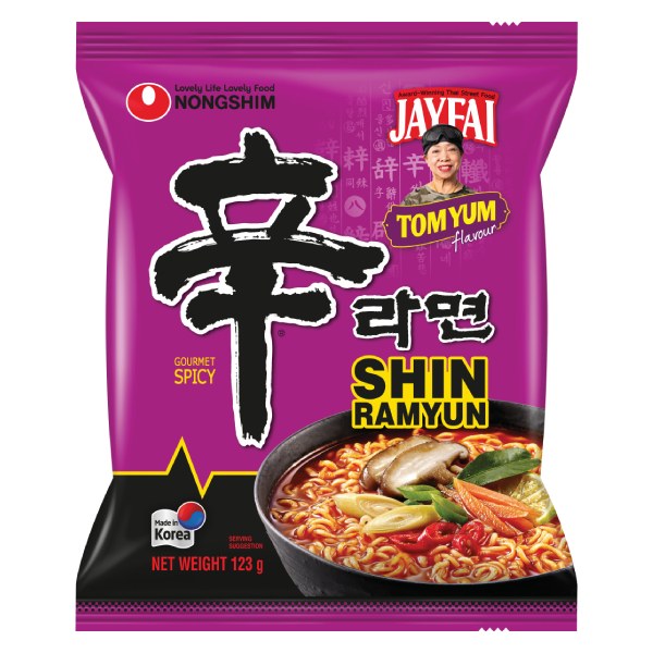 Mì Shin Tomyum Jayfai Gói 123G