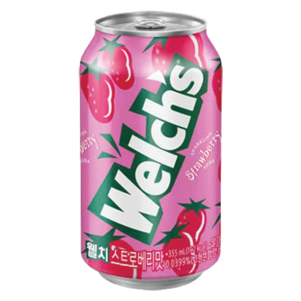 Nước Uống Có Ga Welch's Dâu Lon 355Ml