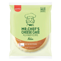 (Only Emartmall) Bánh Phô Mai Dưa Lưới Mr Chef's Samlip Gói 105G