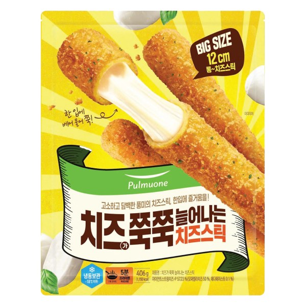 Phô Mai Que Mozzarella Pulmuone Gói 406G