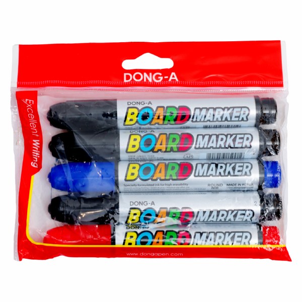Lô 5 Bút Viết Bảng Dong-A