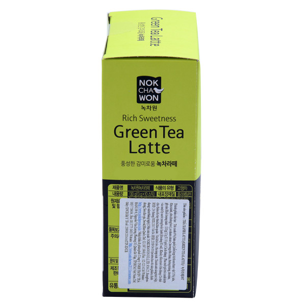 Bột Latte Nokchawon Trà Xanh Hộp 10 Gói*13G