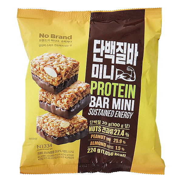 Thanh Protein Mini No Brand Gói 224G