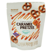 Bánh Quy Xoắn No Brand Vị Caramel Gói 110G