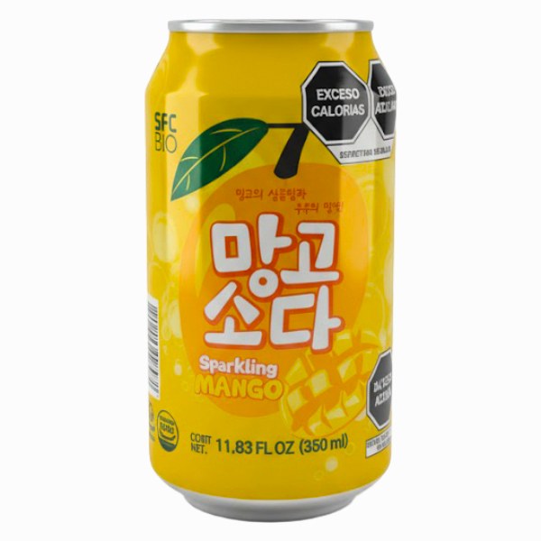 Nước Trái Cây Có Ga SFC Vị Xoài Lon 350Ml