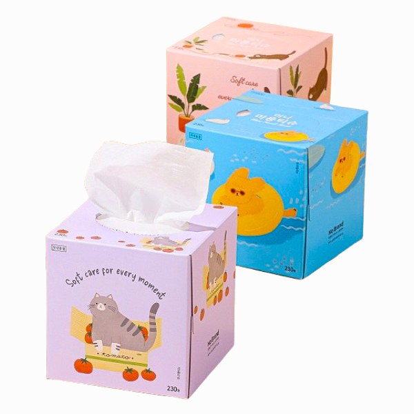 Khăn Giấy Hộp Mini Dành Cho Mặt No Brand 230 Tờ