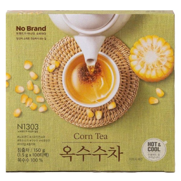 Trà Túi Lọc Râu Bắp No Brand Hộp 100 Gói 15G