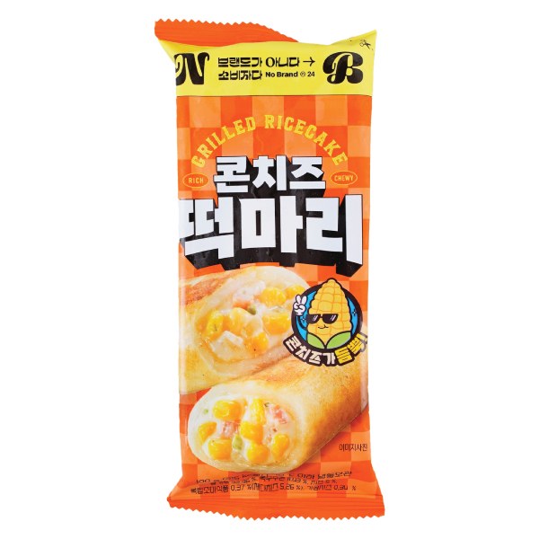 Bánh Gạo Cuộn No Brand Nhân Bắp Phô Mai Gói 100G