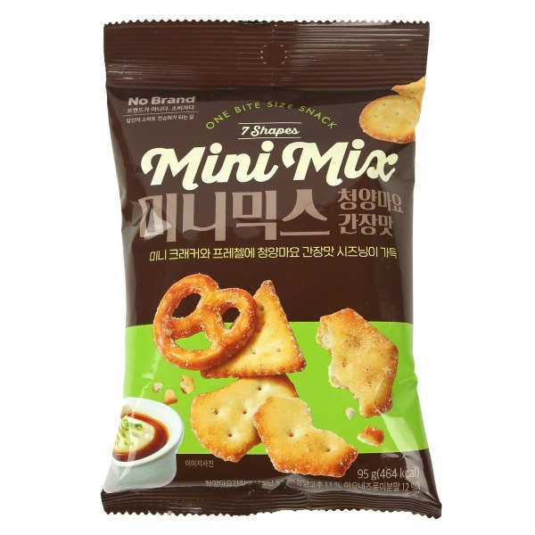 Bánh Quy Mini No Brand Mix Vị Ớt Mayo Gói 95G