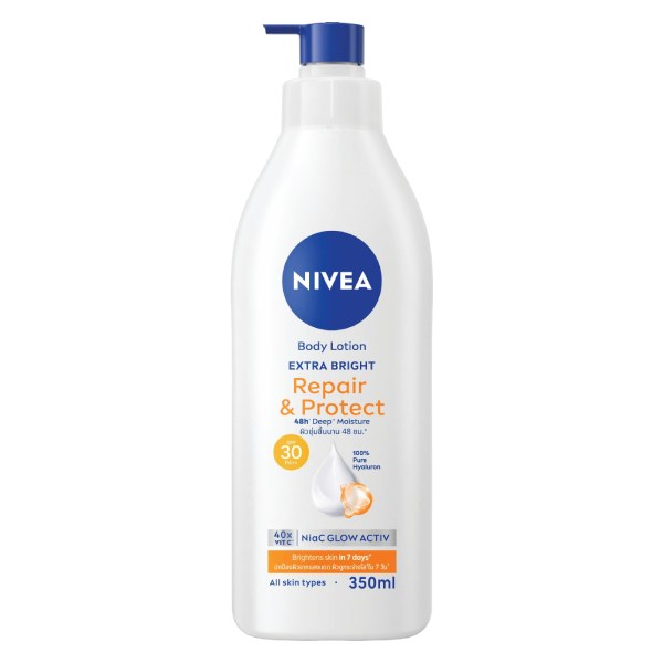 Sữa Dưỡng Thể Nivea Giúp Phục Hồi & Chống Nắng SPF 30 350Ml