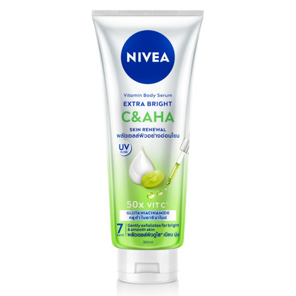 Sữa Dưỡng Thể Nivea C-AHA Sạch Da Chết 300Ml