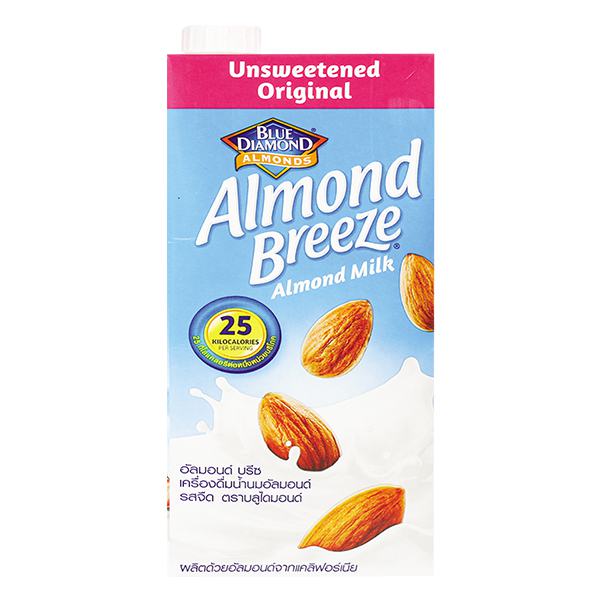 Sữa Hạnh Nhân Almond Breeze Nguyên Chất Không Đường Hộp Giấy 946Ml