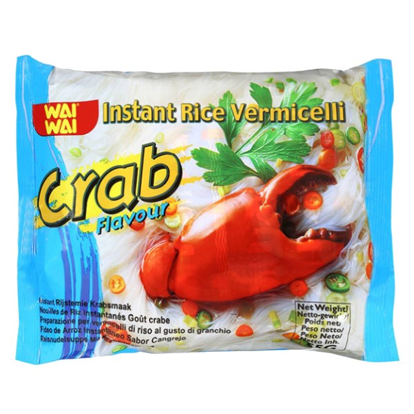 Bún Gạo Cua Wai Wai Gói 55G