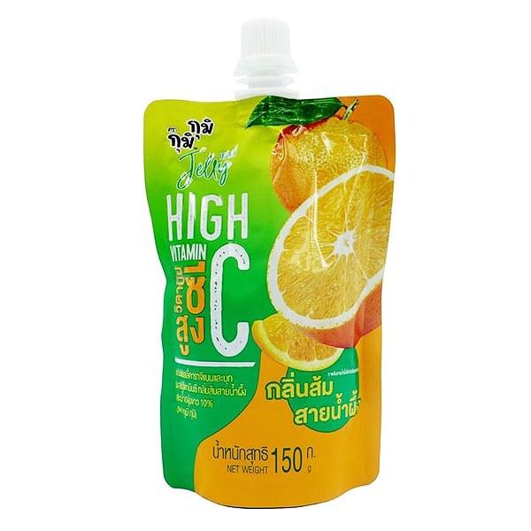 Nước Thạch Jelly Gumi Vitamin C Vị Cam Túi 150G