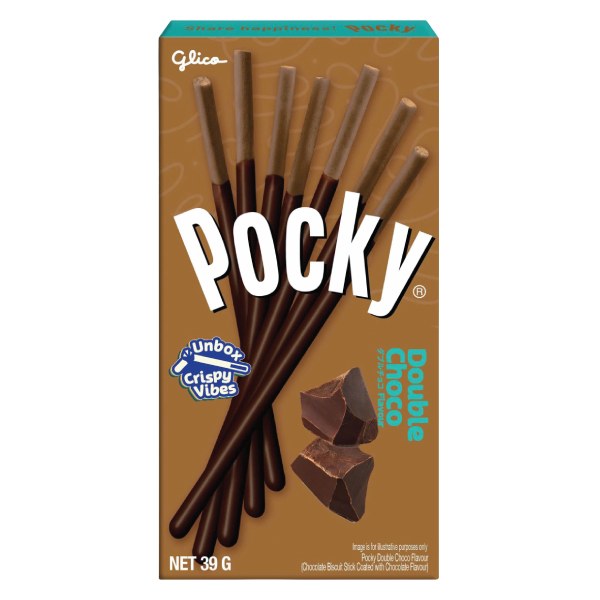 Bánh Que Pocky Double Socola Hộp 39G