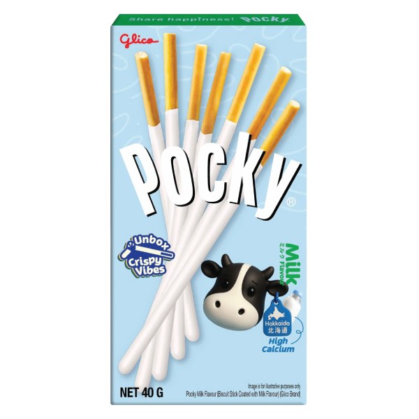 Bánh Que Pocky Sữa Hokkaido 40G