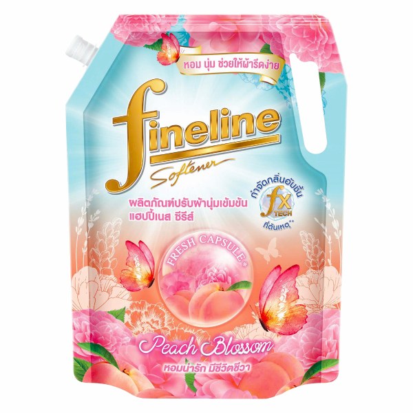 Nước Xả Vải Đậm Đặc Fineline Peach Blossom Túi 1150Ml