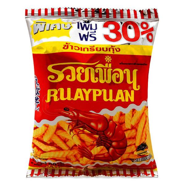 Snack Tôm Ruay Puan Gói 20G