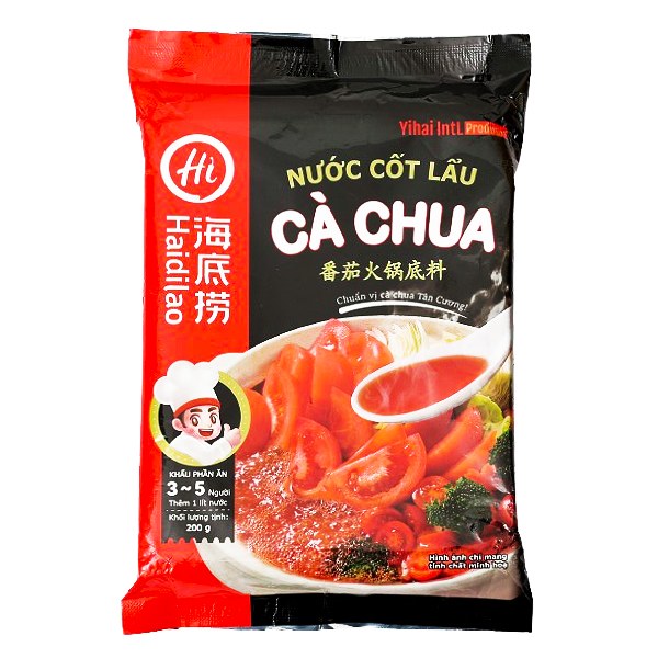 Nước Cốt Lẩu Haidilao Cà Chua Gói 200G