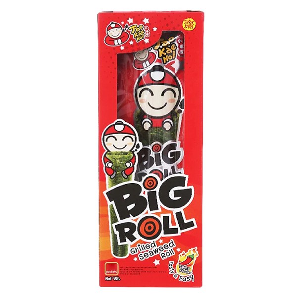 Snack Rong Biển Big Roll Tao Kae Noi Vị Cay 18G