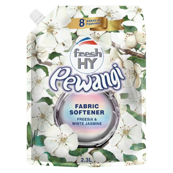 Nước Xả Vải Fresh Hy Hoa Diên Vĩ Nhài Trắng Túi 2.3L