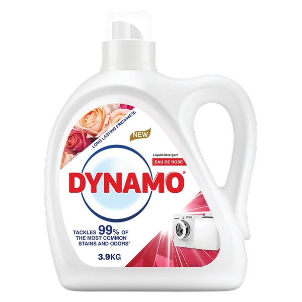 Nước Giặt Dynamo Hoa Hồng Eau De Rose Bình 3.9Kg