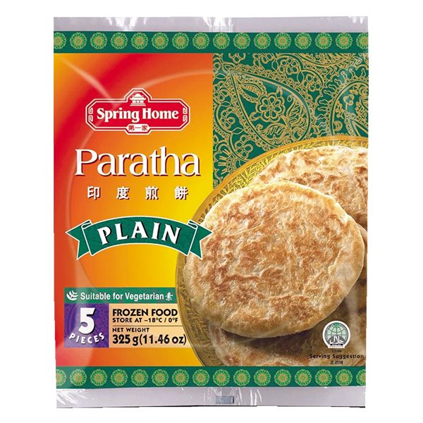 Bánh Paratha Spring Home Vị Truyền Thống Đông Lạnh Gói 325G