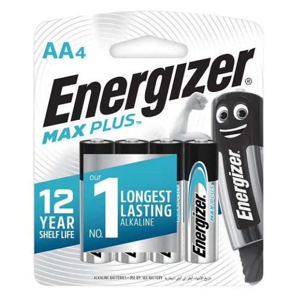 Vỉ 4 Pin AA Energizer Max Plus EP91 BP4