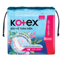 (Only Emartmall) Băng Vệ Sinh Kotex Bảo Vệ Toàn Diện Siêu Mỏng Cánh 20 Miếng
