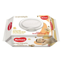 (Only Emartmall) Khăn Ướt Huggies Lau Sạch Dưỡng Ẩm 72 Miếng