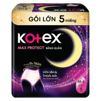 (Only Emartmall) Băng Vệ Sinh Quần Kotex M-L 5 Miếng