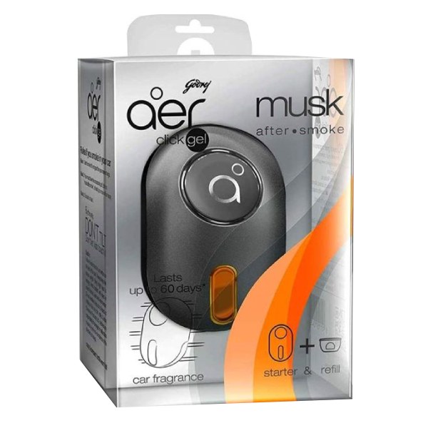 Gel Thơm Ô Tô Godrej Aer Hương Xạ Hương 10G