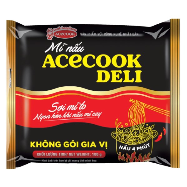 Mì Nấu Acecook Deli Gói 100G