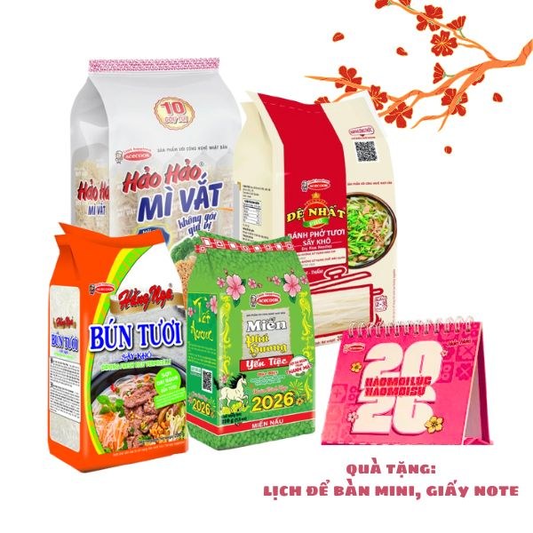 (Only Emartmall) Set Quà Tặng Acecook Tứ Quý An Khang 1375G