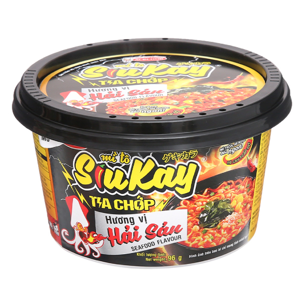 Mì Siukay Tia Chớp Hải Sản Tô 96G