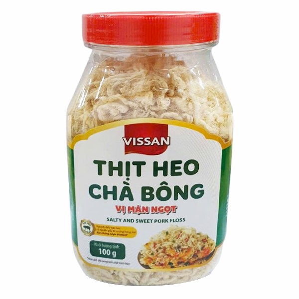 Chà Bông Heo Mặn Ngọt Vissan 100G