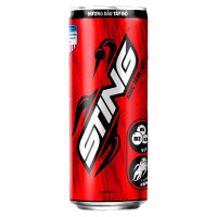 (Only Emartmall) Nước Tăng Lực Sting Dâu Sleek Lon 320Ml