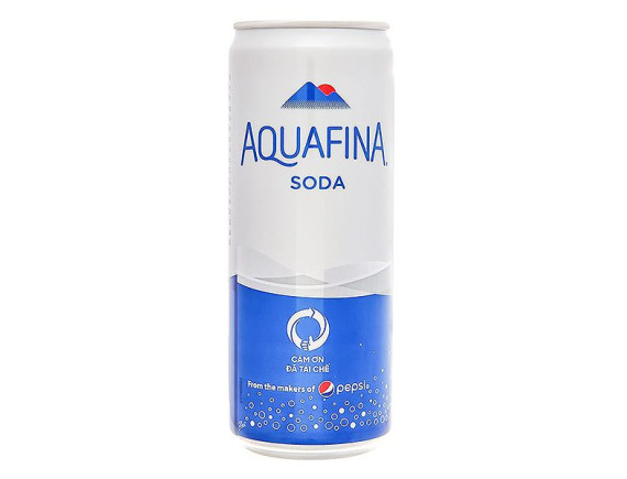 Nước Giải Khát Có Ga Aquafina Soda Lon 320Ml
