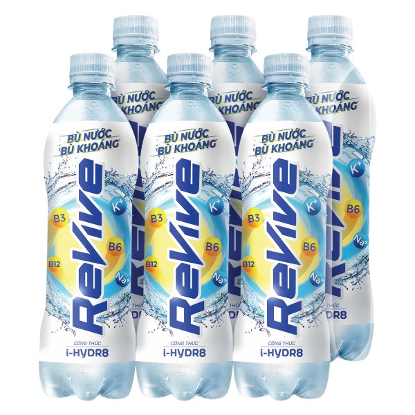 Nước Điện Giải Revive Lốc 6 Chai 500Ml